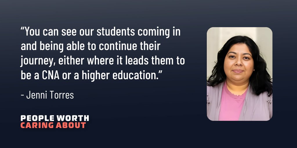Every student’s journey looks different, but each step forward matters.

Jenni Torres of Nebraska Health Care Association shares how CNA training and education programs open new pathways for growth.

Links below.

#HealthcareLeadership #SkilledTrades #PeopleWorthCaringAbout