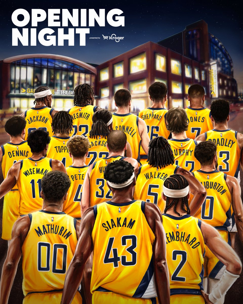 here comes the 2025-26 season 😈

Opening Night presented by Kroger is tomorrow night 👏 
