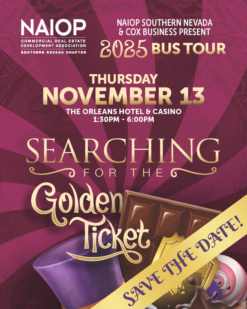 Who’s going to tomorrow’s <a href="/NAIOPSNV/">NAIOP Southern Nevada</a> bus tour? We’ll see our friends from NAIOP at the <a href="/orleanscasino/">orleanscasino</a> starting at 1:30 p.m. Always a great event for #SNVCRE pros. Info at naiopnvevents.org/event-5956002.
