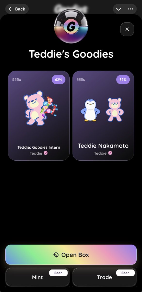 Giooton's tweet photo. Teddie’s Goodies Stickers will give more profit than some of the Gift launches. 

im guessing minimum 350 $TON floor price on secondary market.

wdyt? https://t.co/oib0oFnBSa