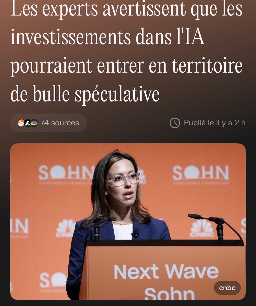 Prochaine bulle : le quantique et post-quantique. 
Sauver ce tweet.