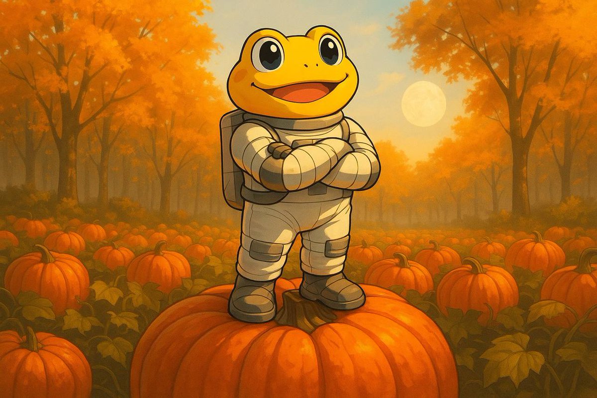 TurboToadToken's tweet image. Looks like $TURBO landed on the biggest pumpkin in the patch 🎃
What an amazing view 🐸💛