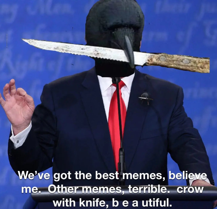 <a href="/Barchart/">Barchart</a> $CAW crow with knife