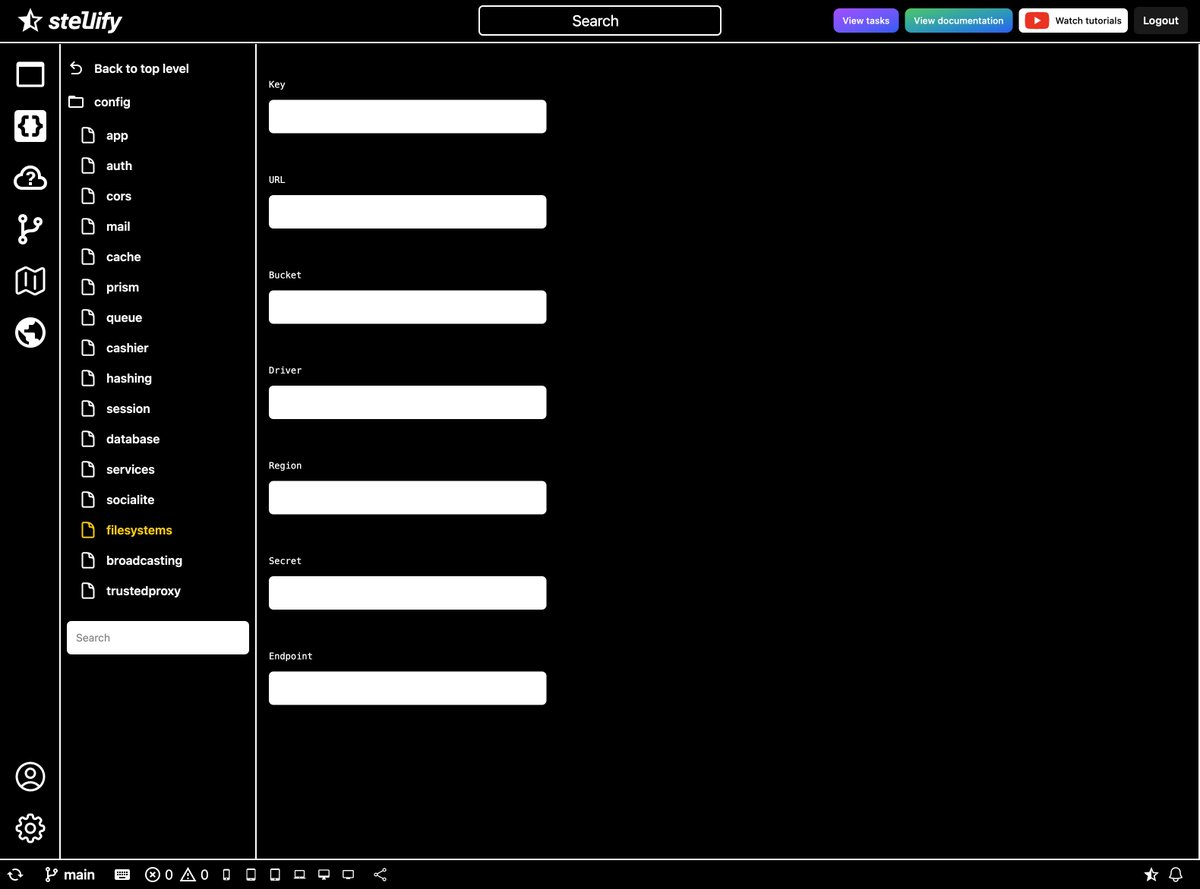 A while back I realised it made sense to incorporate the config screen into the code editor, finally gotten round to implementing 👍