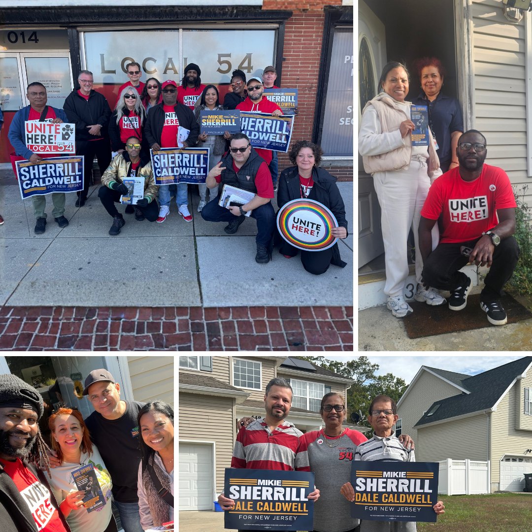 Volunteers were knocking doors in Galloway and Pleasantville today.  Mikie Sherrill will stand with labor!  Vote Mikie Sherrill on November 4th.  

Early voting starts Saturday, October 25th.