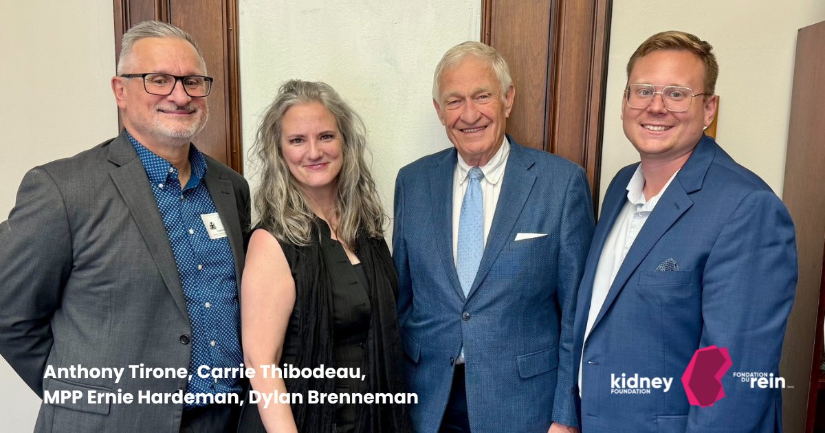 kidneycanada's tweet photo. We wrapped up two Advocacy Days at Queen’s Park with more dialogue about recognizing chronic kidney disease as a public health priority and the need to strengthen prevention, education and coordination of care. #Ontario #EquitableHealthcare #KidneyHealth #CKDFramework #Advocacy https://t.co/0rOYAsotVa