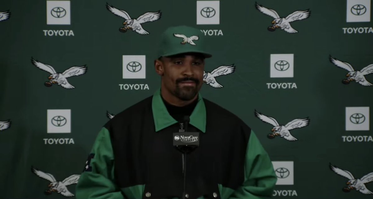 Jalen Hurts: “I have a lot of confidence in KP [Kevin Patullo] and the direction things are going.” 