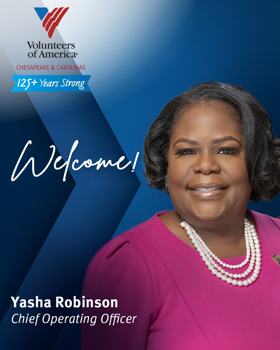 We’re thrilled to welcome Yasha Robinson, MSW, as VOACC’s new Chief Operating Officer! 🎉

Read more about Yasha’s leadership and vision: voachesapeake.org/yasha-robinson