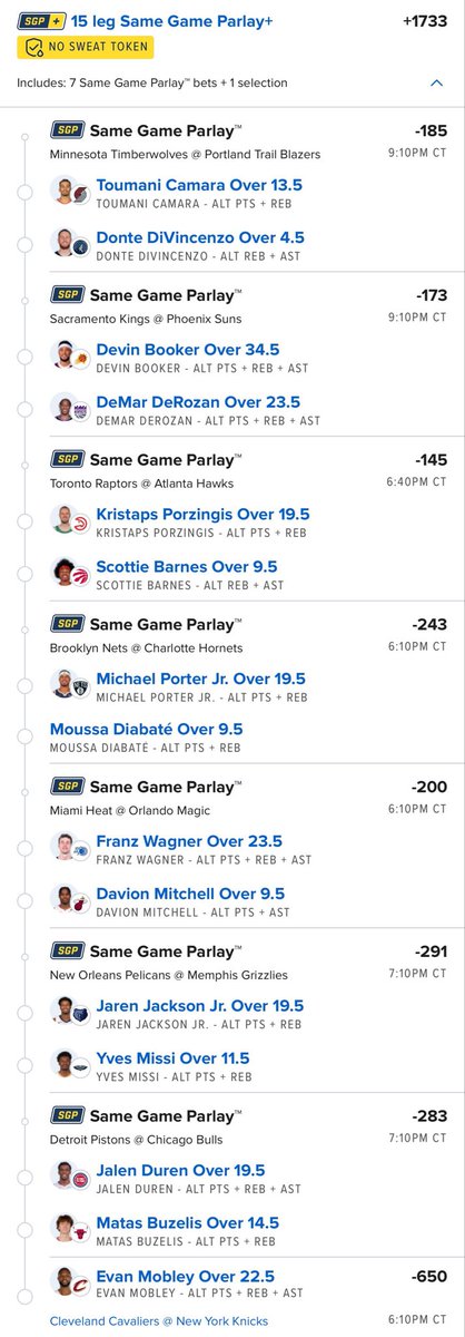 🏀NBA Alts Lay for Tonight 

goldboys.com