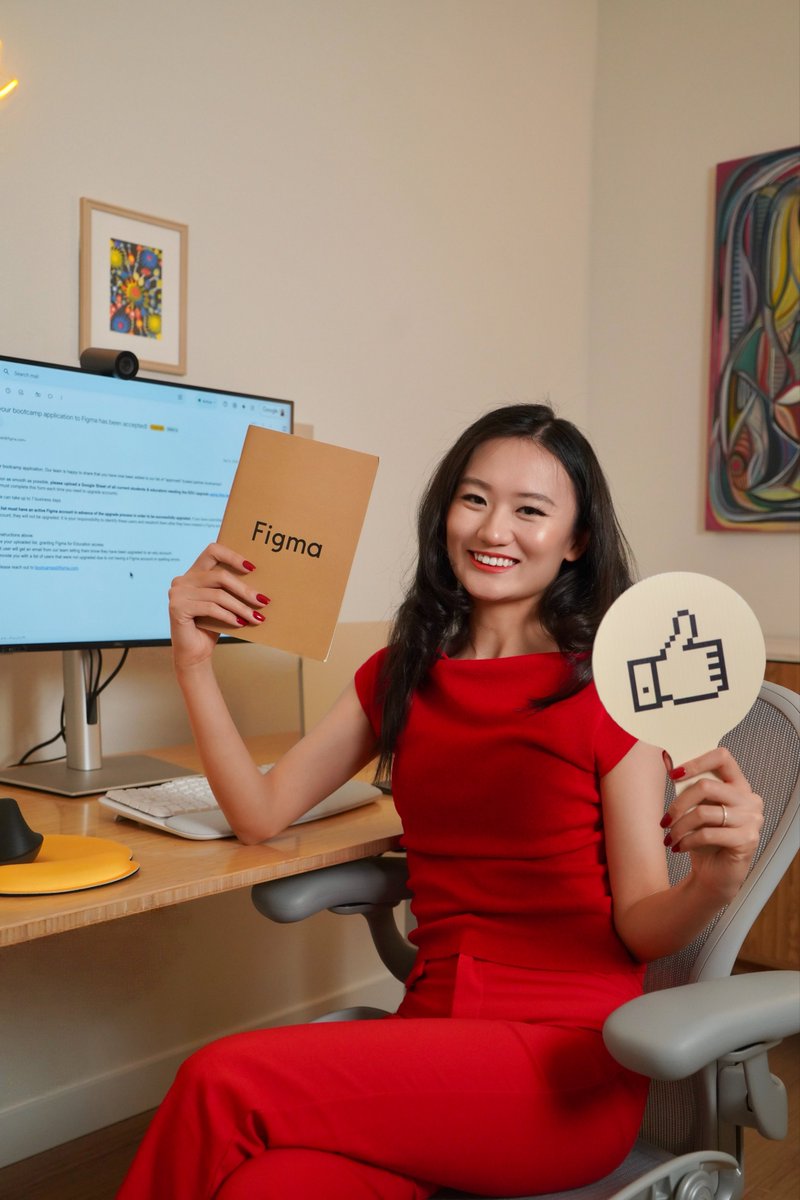 AlienaCai's tweet photo. 🥹✨ I’m so excited to share this! Fast Track UX is now officially a 𝐅𝐢𝐠𝐦𝐚 𝐓𝐫𝐮𝐬𝐭𝐞𝐝 𝐏𝐚𝐫𝐭𝐧𝐞𝐫 𝐁𝐨𝐨𝐭𝐜𝐚𝐦𝐩!

Every Fast Track UX student, current or future, will now receive 6 months of Figma Education Plan, unlocking all premium features (a $120 USD value).

This recognition from @figma means so much to me and our team. Being trusted as an official partner truly validates the quality and impact of our program and all the hard work behind it.

If you’re joining soon, make sure you register with the same email you use for Figma. Your Education Plan will be activated automatically within 7 business days after enrolling at https://t.co/CtJDOA7B3f

P.S. I’m back from my wedding trip, fully recharged and inspired ✨ Excited to bring you more design, business, and tech content very soon!