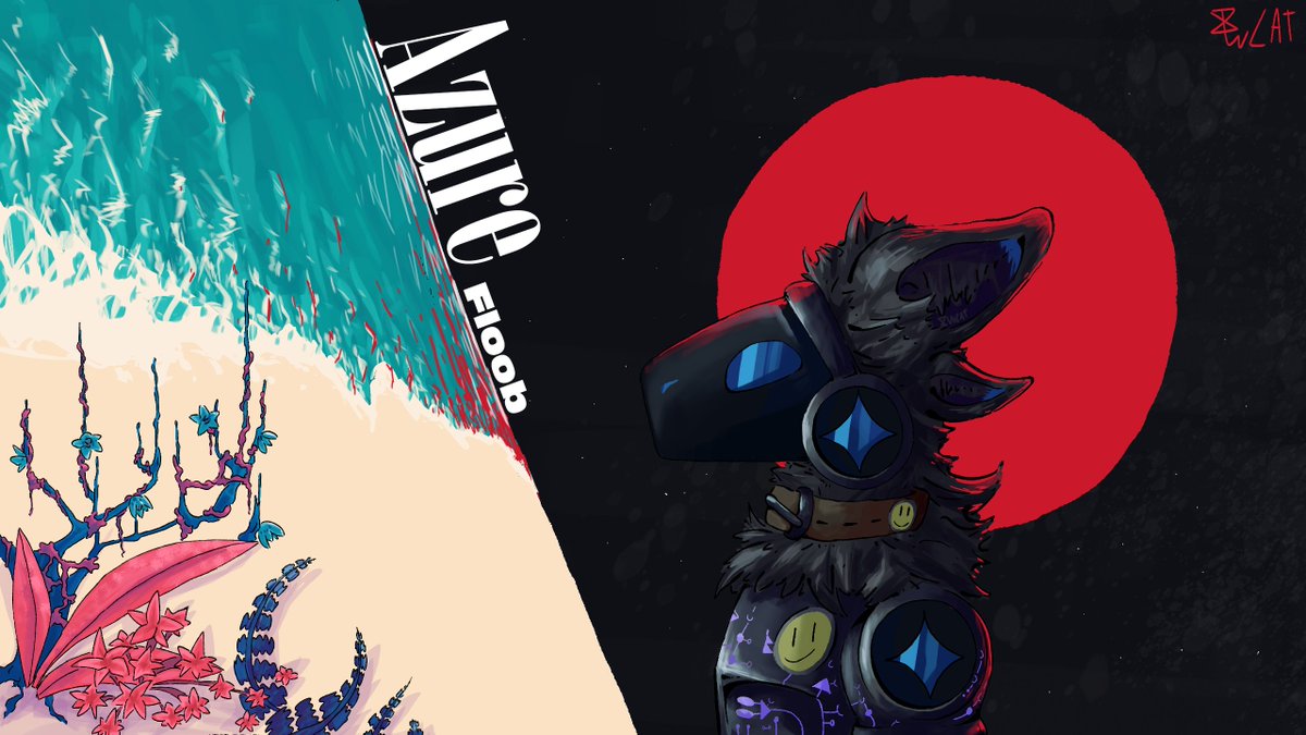 8WholeCats's tweet image. ART RAFFLE: Bluesky, Twitter, Youtube, etc banner with your character(s) and description! (sfw pls) This was for my friend, @floobspace (His account is 18+).  

Like + Repost + Follow = 1 entry 
Same to the next promo = 1 entry  

This was a riff on glass beach.#artraffle #raffle