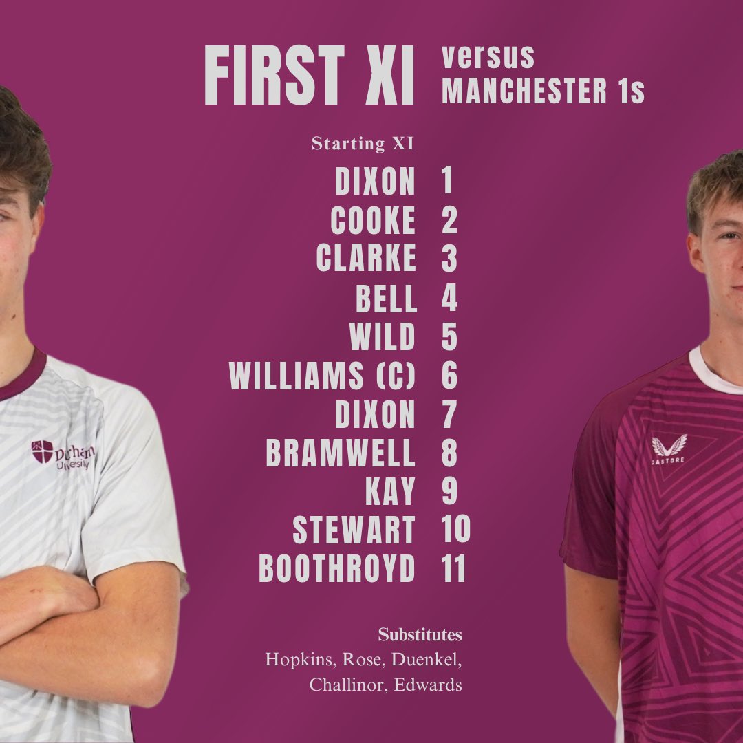 Durham University Men’s Football Club tweet media