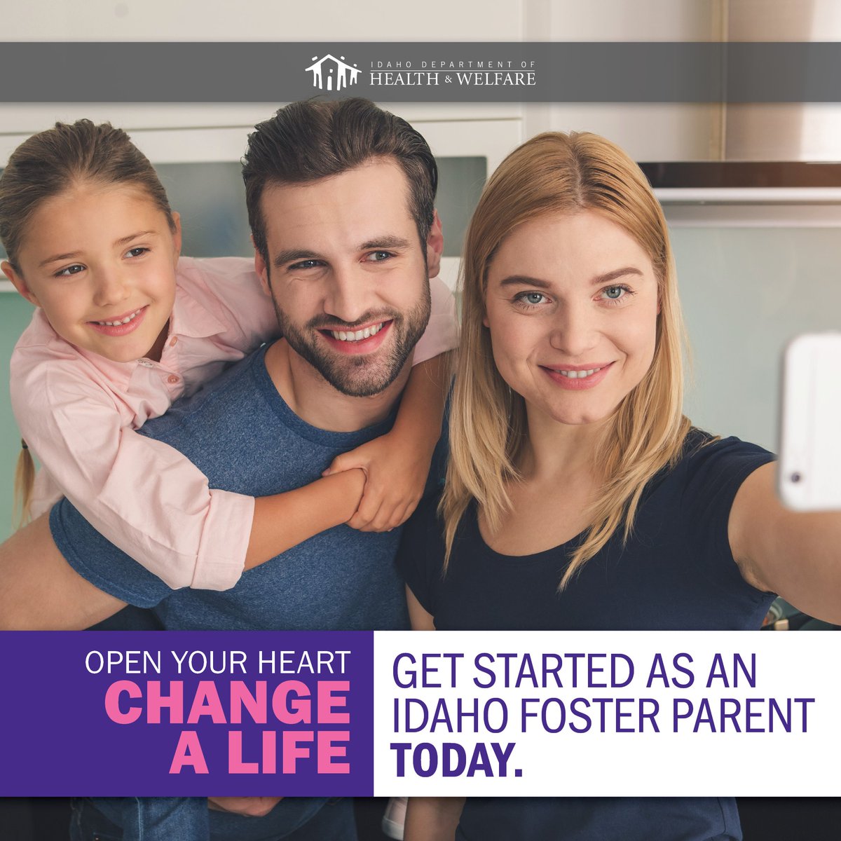 DHW eliminated regulations to allow foster parents to use their professional judgment more. Learn more about fostering in Idaho:  healthandwelfare.idaho.gov/services-progr…