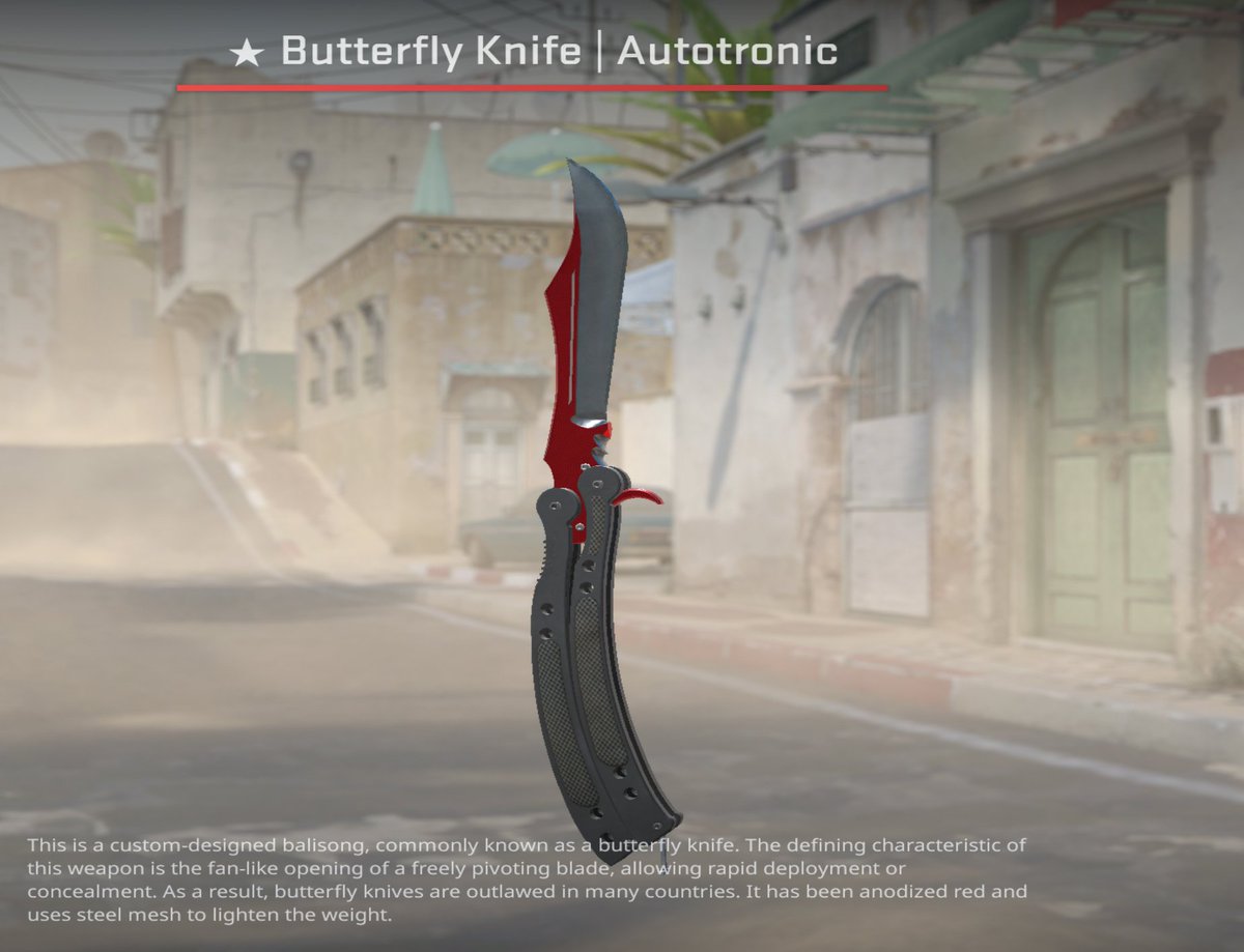 Knife giveaways are going to be very cheap now 😂

Fuck it RT and follow me if you want this BFK