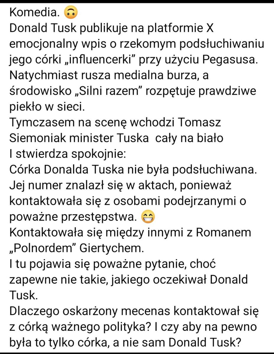 MagdaHawrylak's tweet photo. @WZembaczynski @GiertychRoman Wiem że z logicznym myśleniem u Pana kiepsko, ale skoro dzwoniła do osoby objętej podsłuchem to logiczne że została nagrana. Ot taka sytuacja https://t.co/ABFUK76Uvm