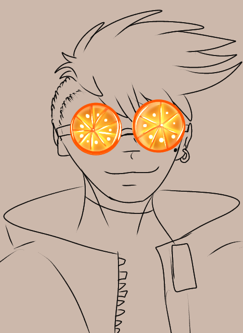 VectdCreations's tweet image. Man the trigun fandom did not treat my ass right.

Heres the vash with expensive glasses