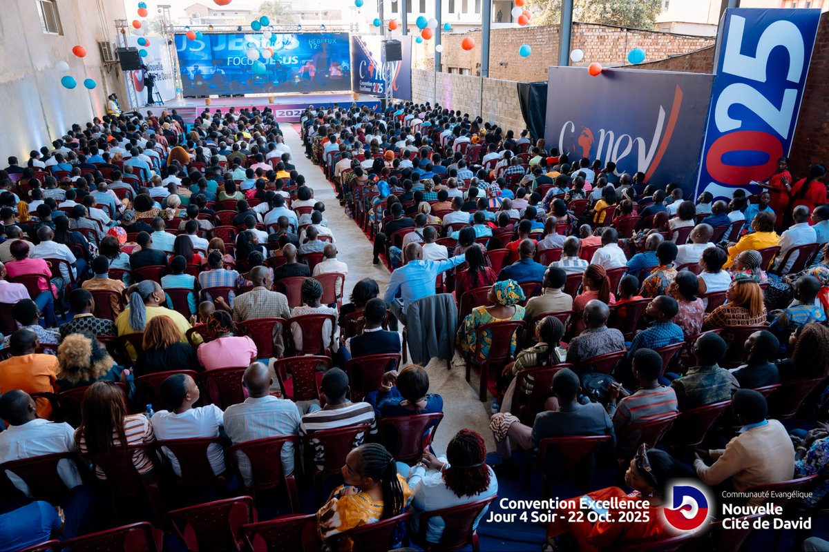MarcelloTunasi's tweet photo. 12 Tempêtes Qui Nous Empêchent De Fixer Les Regards Sur Jésus-Christ | CONEX 2025 • FOCUS JESUS
🛑 Diffusion du live sur compassion TV
SOYEZ BÉNIS ET À DEMAIN
#FocusJesus #Lubumbashi #MarcelloTunasi https://t.co/s7sGWXmRjw