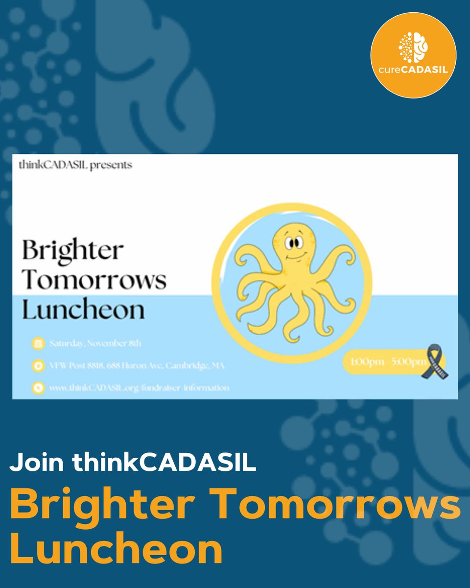 cureCADASIL tweet media