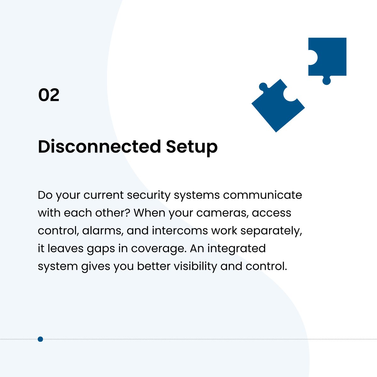 sydewire's tweet image. Outdated security systems don’t just slow you down. They leave you exposed. Swipe through to see 5 clear signs it’s time for an upgrade.

Is your system still doing its job?

#commercialsecuritysystems #securitysystems #buildingsecurity #smartbuilding #sydewire