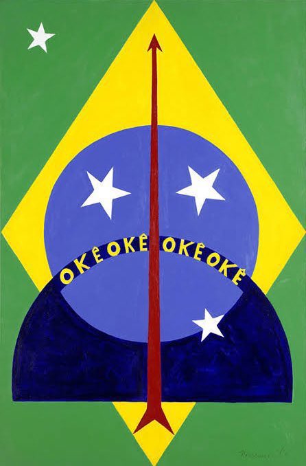 ogunyande's tweet image. “Nossa religião (de matriz africana) nunca queimou ninguém na fogueira e, ainda assim, é a ela que se atribui a fama de servir ao diabo."
— Abdias Nascimento.