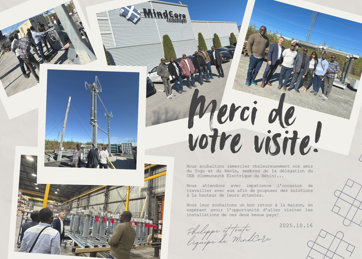 mindcoretechno's tweet photo. C'est avec grand plaisir que MindCore a récemment reçu la visite de la délégation du CEB, en provenance du Bénin et du Togo... https://t.co/ZSa6ypk5Zu