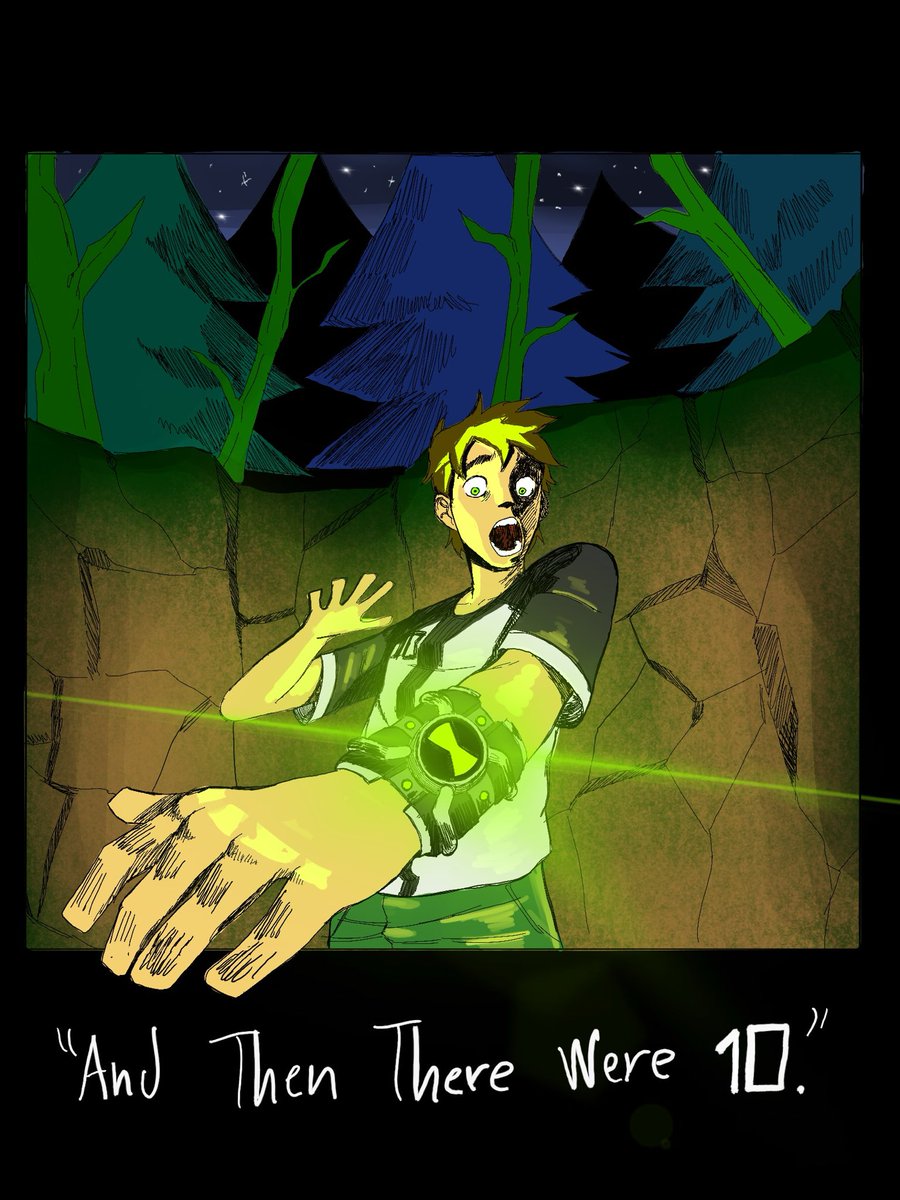 #Ben10 4 pager Comic (testing my skills ✏️)