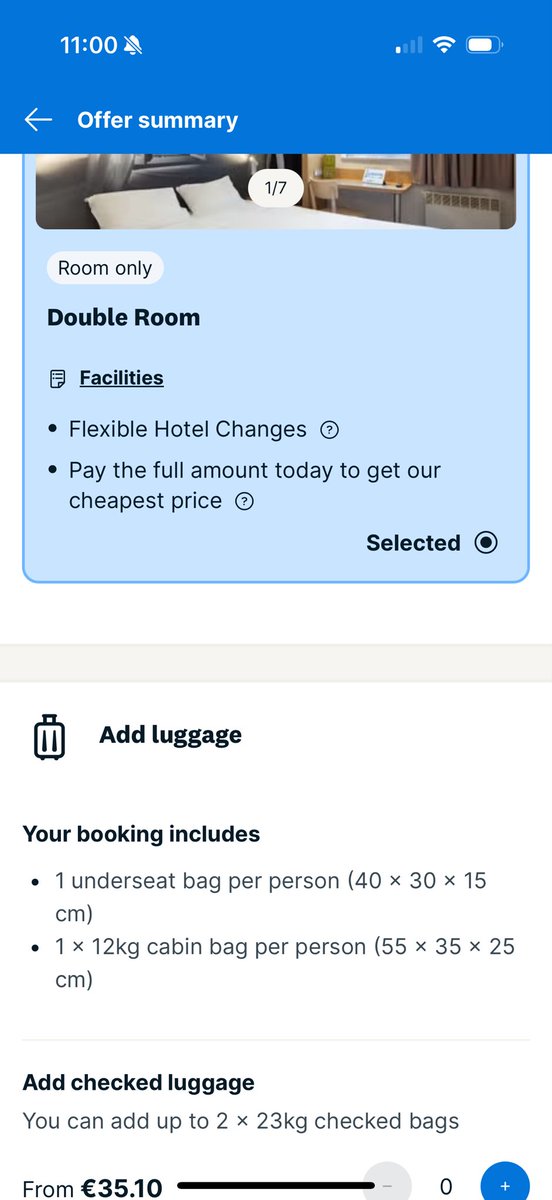 ___LoZ____Laura's tweet photo. @loveholidays worst customer service I’ve ever experienced..fake advertising at its best…trying to make me pay for cabin baggage when it clearly stated it was included in my package when booking https://t.co/Hqwtn6YPV0