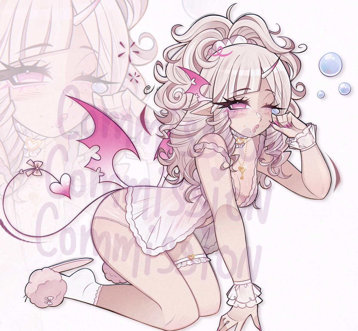 Some recent c0mms from this year🩷 
I’ll probably open again soon after I’m done updating some works uvu