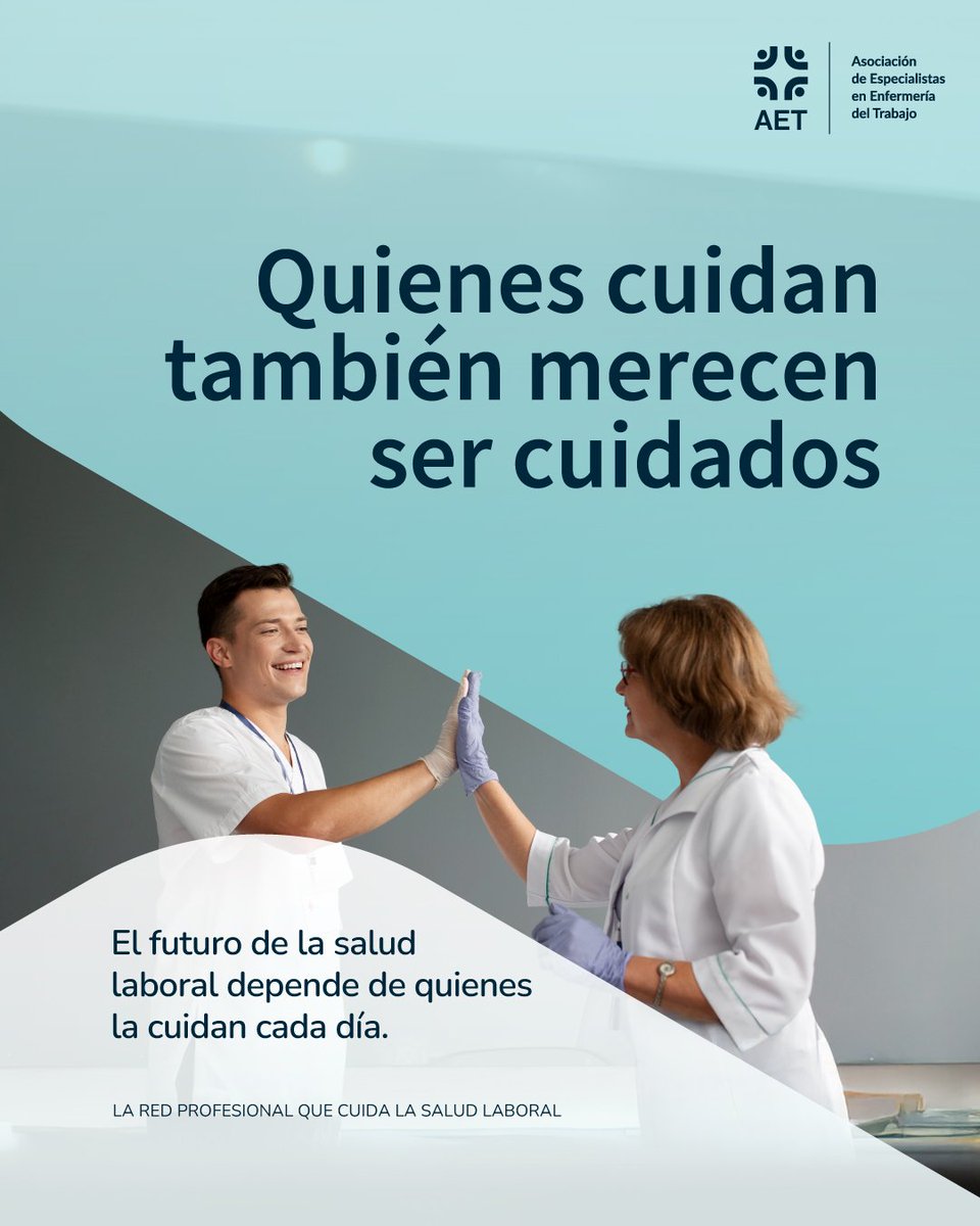 Quienes cuidan también merecen ser cuidados. 💙
La Enfermería del Trabajo protege, acompaña y transforma.
Cada acción en el entorno laboral es una oportunidad para promover salud y bienestar.
💬 ¿Qué te inspira a formar parte de esta especialidad?