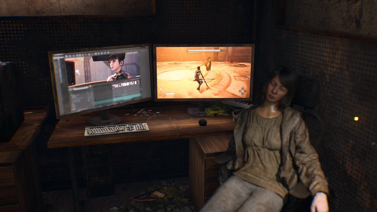 DoubleBakin's tweet image. The life of a developer. 
🖥🖱🍜🍱😴
#StellarBlade
