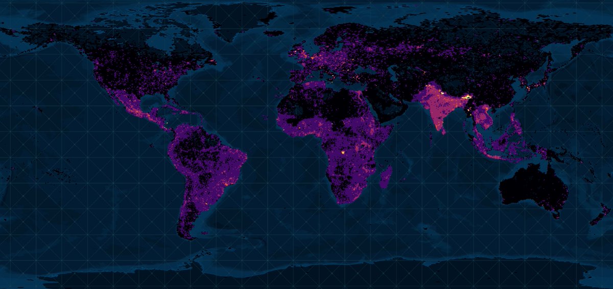 Overture's October release is out. This is the heatmap for the changes to the buildings dataset.