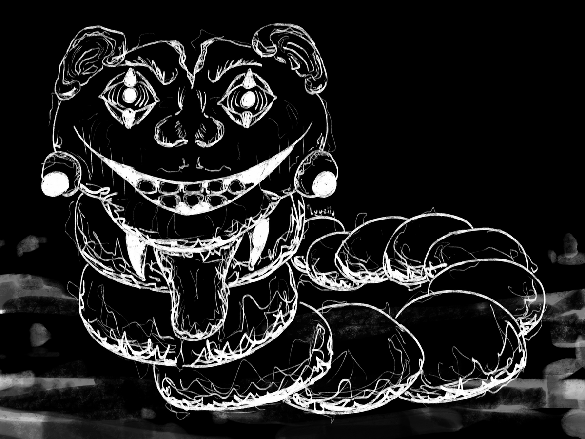 Luuzii2's tweet photo. #Drawlloween Day 18 - Uncanny
no idea what this is but you can have it now https://t.co/ZV5LXNodYS