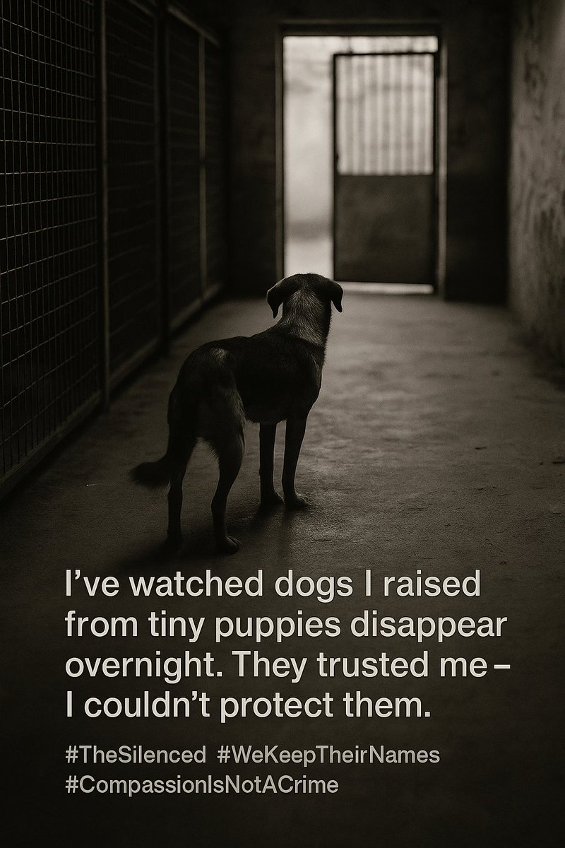 DogDeskAction's tweet photo. The relentless stray dog collections in 🇹🇷are taking a terrible mental toll 💔 

Many community carers are suffering stress-related illness most say they don’t know how to go on. 🕯️ #TheSilenced #WeKeepTheirNames #CompassionIsNotACrime https://t.co/G29Ogqn6TH
