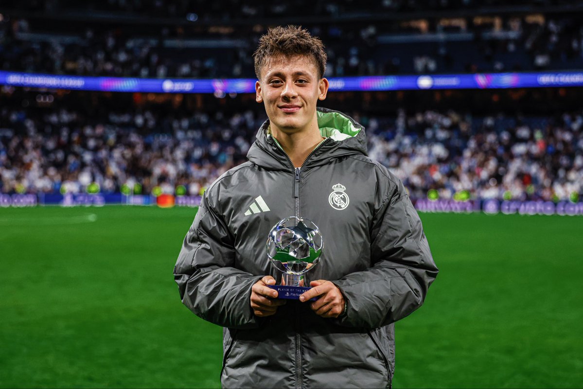 10ardaguler's tweet image. Nuestra liga🤍 @ChampionsLeague #HalaMadrid