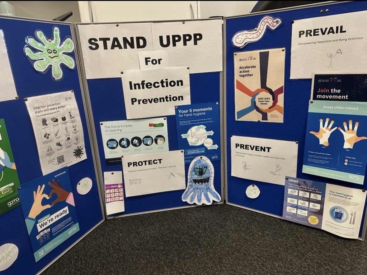 MTWipc's tweet photo. Celebrating @IIPW25 and @StandUPPPforIPC with a united promotion of best Infection Prevention and Control practice @MTWnhs https://t.co/0gJ1pzxkZt