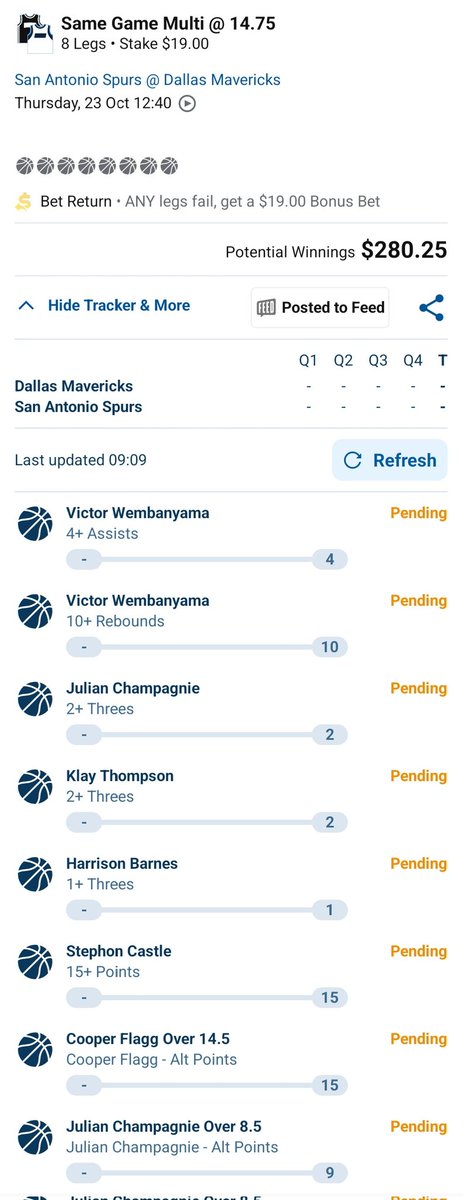 Young blood energy type day. NBA is back 😍