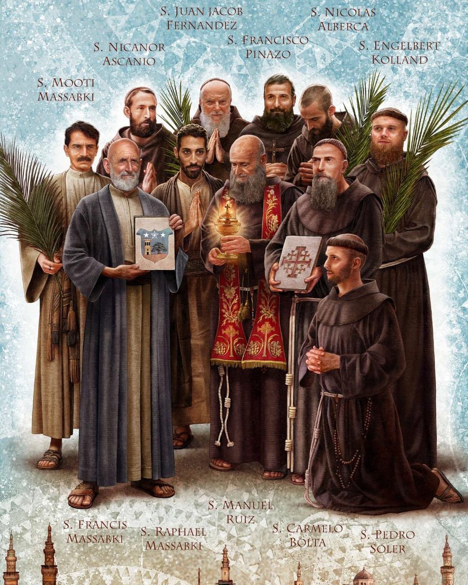 Eight Franciscan friars and three Maronite Catholics, martyred in Damascus for refusing to convert to Islam and remaining steadfast in their faith in Jesus, was canonised by the Catholic Church last year.

Image: Andrea Pucci