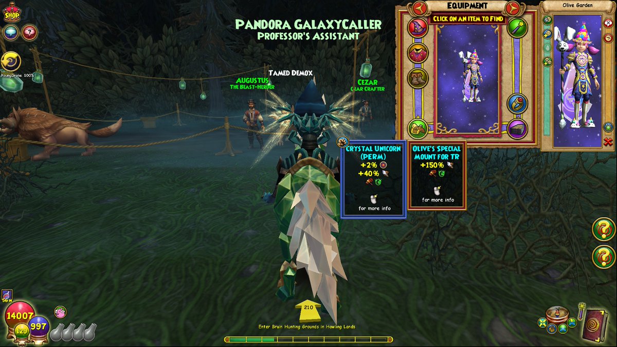 Yo slide me that ring dawg #Wizard101