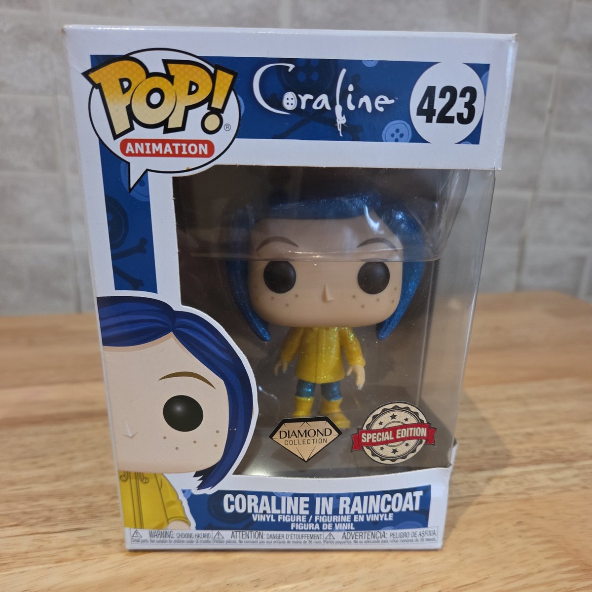Funkopopenthus3's tweet image. Funko Pop! Animation, Special Edition, Diamond Edition Coraline In Raincoat #423
Ends Thu 23rd Oct @ 9:49am
ebay.co.uk/itm/2270278935…
#ad #funko #funkopop