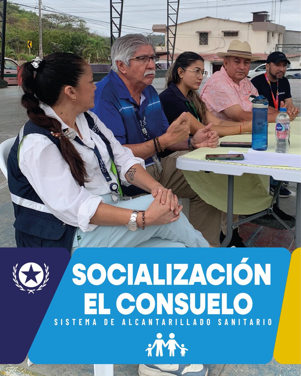 Aeropuerto_AAG's tweet photo. 🫱🏻‍🫲🏼Socialización en El Consuelo 🚧

✅ Conversatorio sobre el buen funcionamiento del Alcantarillado sanitario.
✅ Compromiso para evitar malas prácticas y cuidar los servicios.
✅ Interagua atendió dudas sobre planillas y cobros.

¡Juntos construimos la Ciudad de Todos! https://t.co/rqa2BKogHg