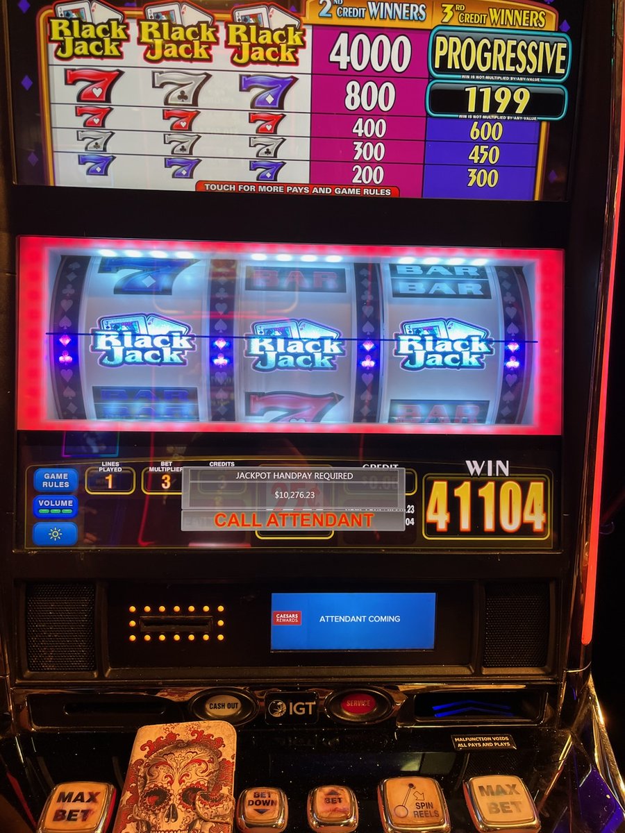 🚨JACKPOT ALERT🚨
Congratulations 🥳 to our lucky and bashful Caesars Rewards member on their amazing $10,276.23 jackpot win! 🎰💸✨

Must be 21 or older. Gambling problem? Call or text 1-800-GAMBLER.