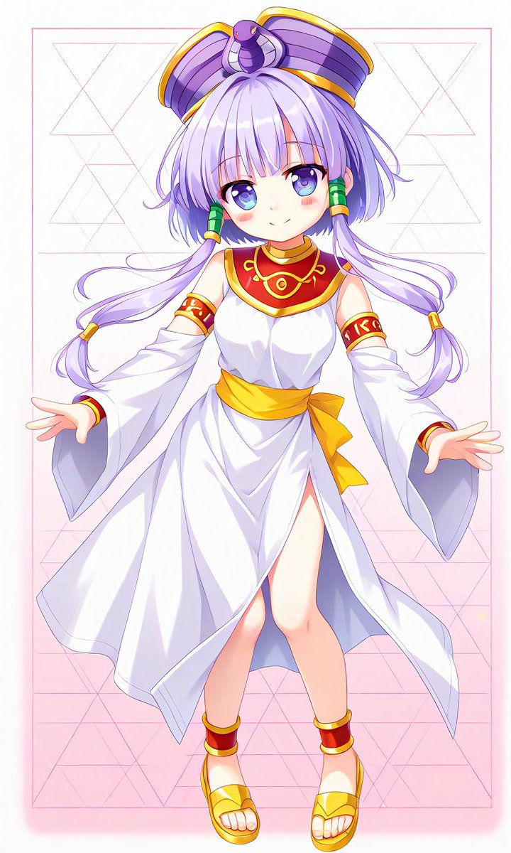 piscesmiu's tweet image. #pixAI #AIart　
パトラ子(クレオパトラフォーチュン)
　
ようやく出せた(*´∀`)
タイトーキャラもっと増やしたい。