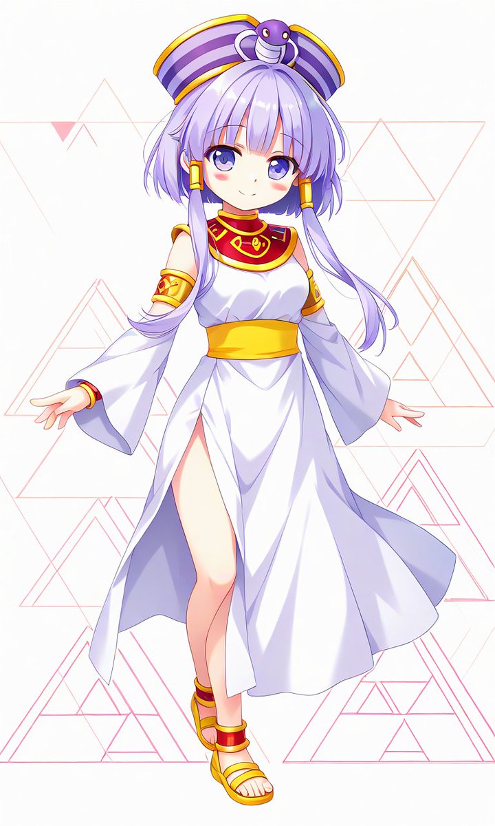 piscesmiu's tweet image. #pixAI #AIart　
パトラ子(クレオパトラフォーチュン)
　
ようやく出せた(*´∀`)
タイトーキャラもっと増やしたい。