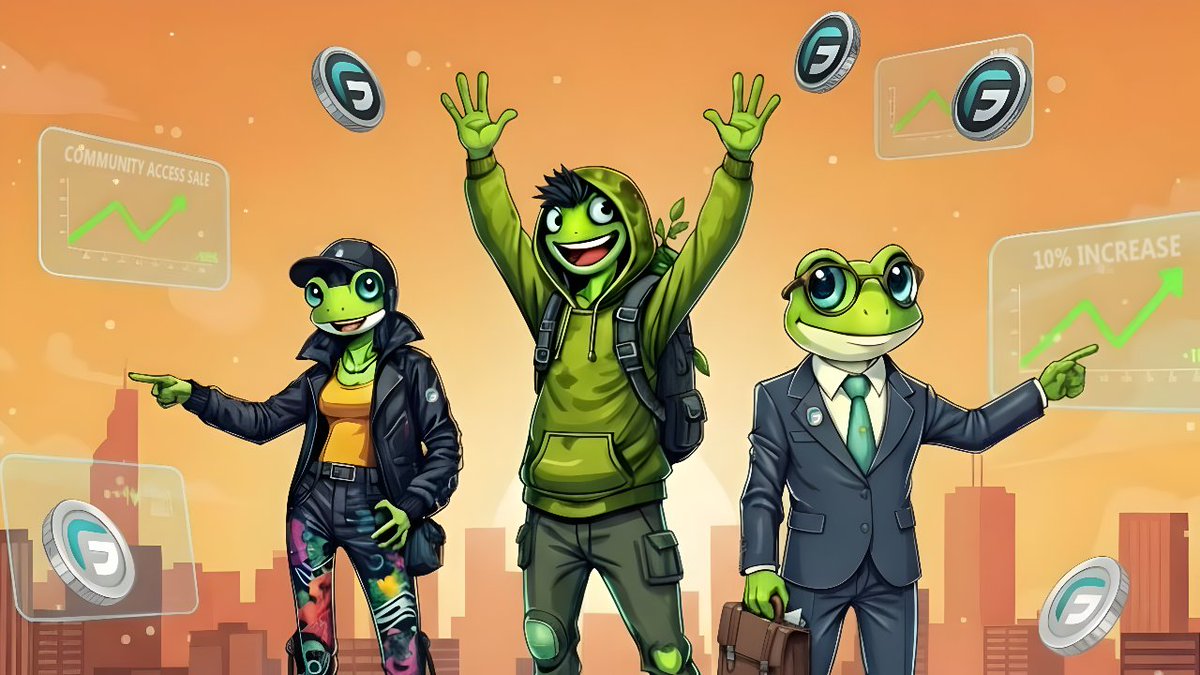 alexyung_'s tweet photo. Hopping into the crypto pond with @FroGenCoin!
Gasless $FGEN, KYC-audited, locked liquidity, and BitStreets™ games for rewards. Join the froggy fam for memes, staking, and a transparent ecosystem.
Let’s make some noise!
#FroGenCoin #MemeCrypto https://t.co/kNVKAQIO2B
