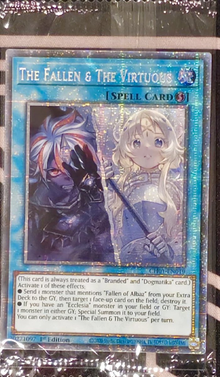 the fallen & the virtuous プリシク 遊戯王】The Fallen &The