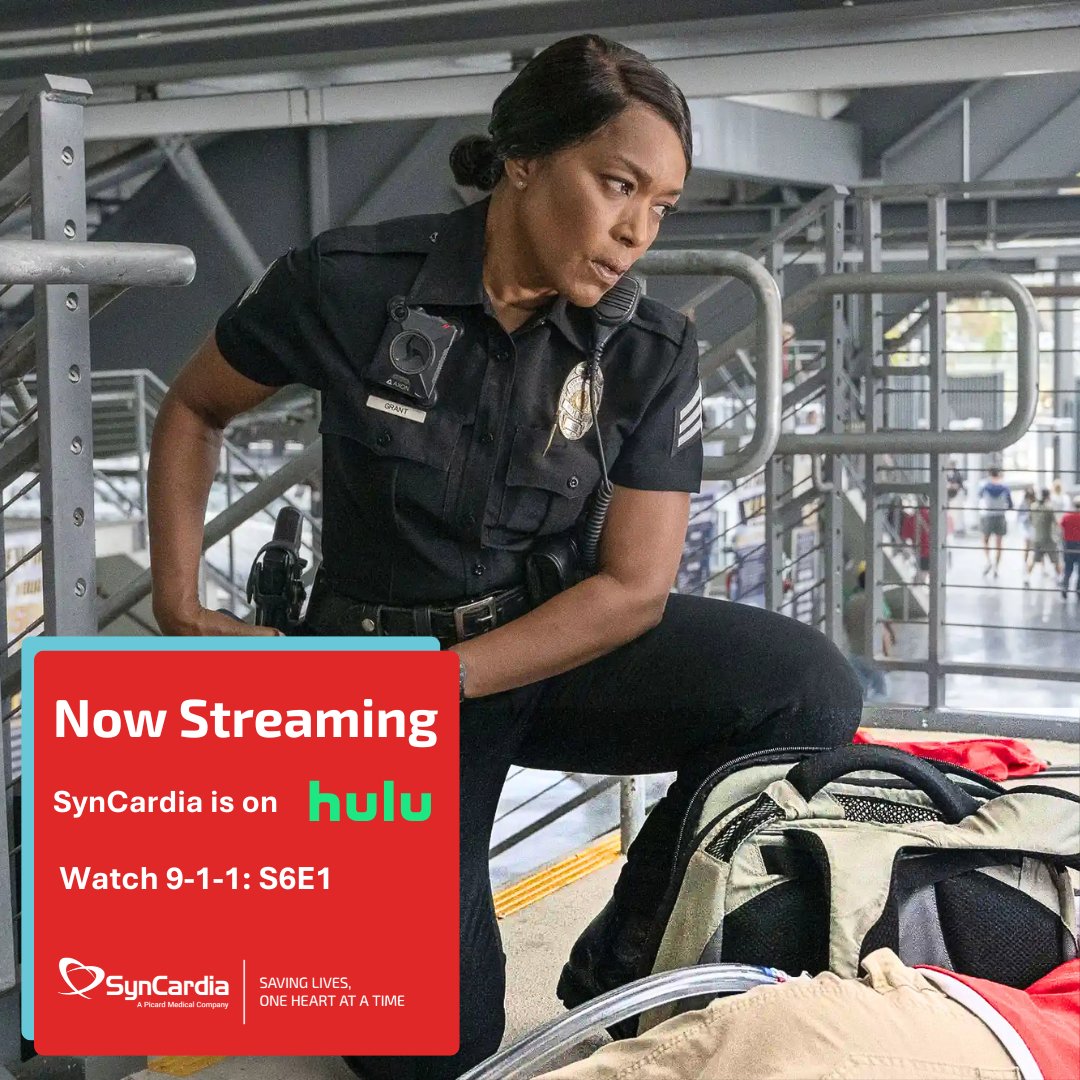 Our <a href="/SynCardia/">SynCardia Total Artificial Heart</a> Total Artificial Heart is featured on 9-1-1, now streaming on @Hulu!
Catch S6E1: “Let the Game Begin” and see life-saving innovation in action.