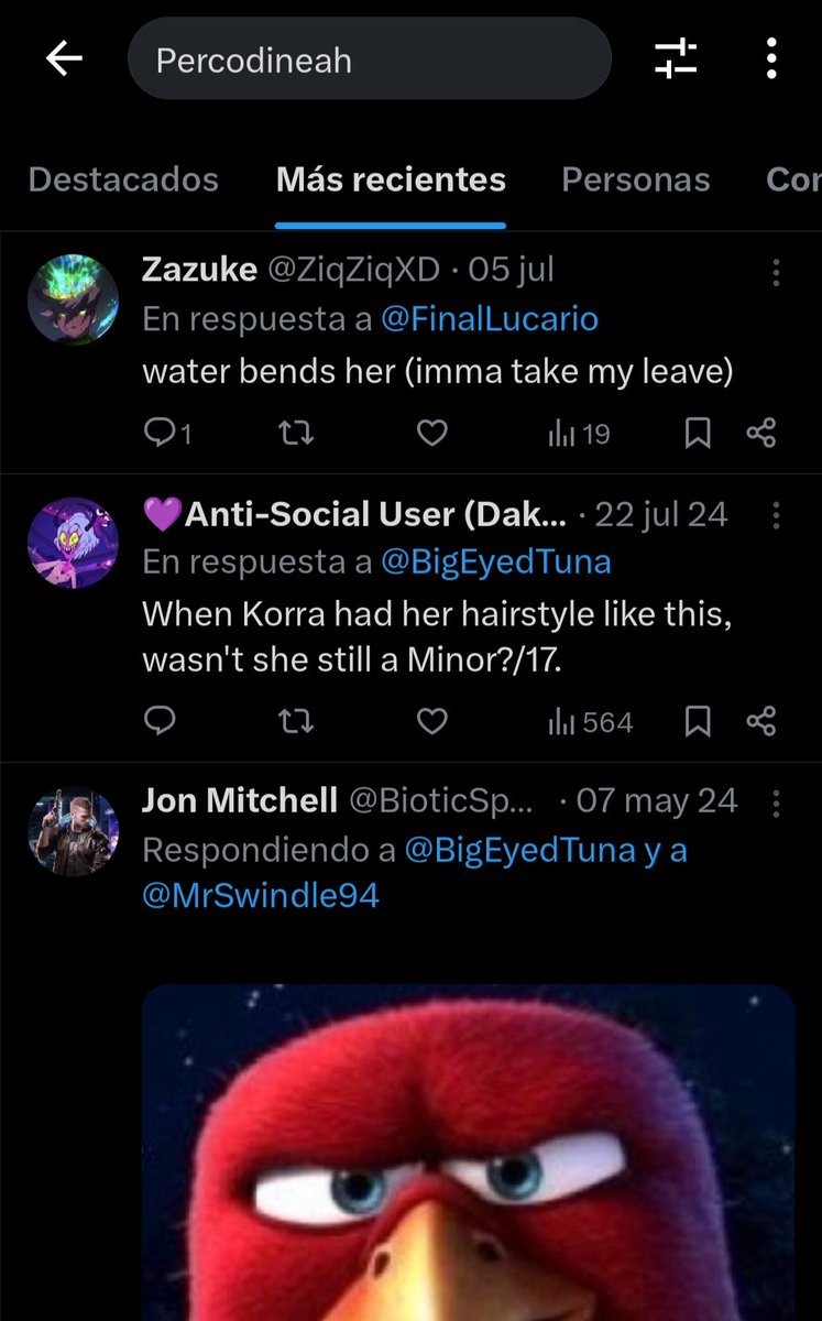 CheeseLight1's tweet photo. Podemos comprobar esto si vamos a la página de TwiCopy y compiamos el código del usuario en Google que nos redirige a BigEyeTuna o simplemente Escribir en el buscador de X su usuario antiguo @percodineah y les marcará hilos del contenido borrado de Tuna Art. https://t.co/Ga20ZQWzg7