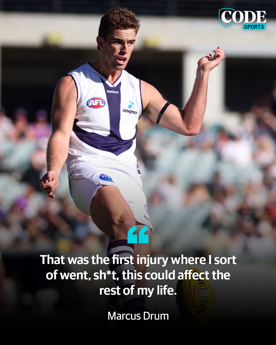 codeaflau's tweet image. “I just remember thinking: Players get injured all the time, players come back from injuries … I’ll move on, hopefully never do another hammy in my life.”
Unfortunately for Marcus Drum, that wouldn’t be the case.
FULL STORY ▶️ bit.ly/4nf84dS