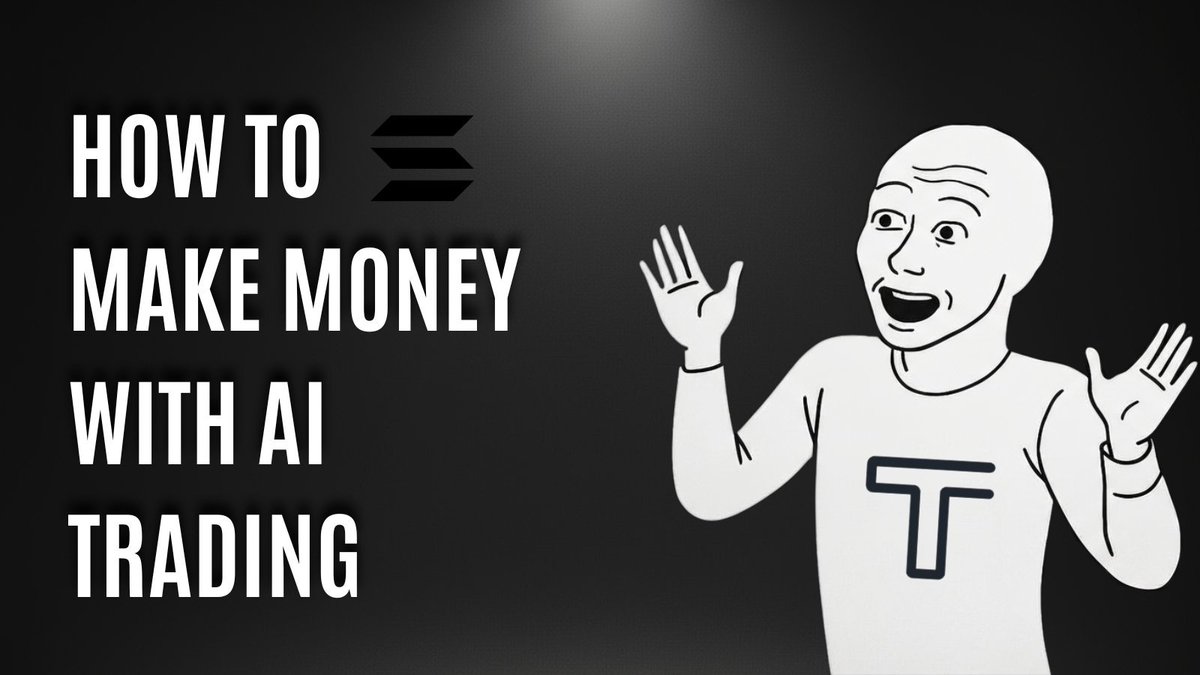 Talentre_'s tweet photo. 🧵HOW TO MAKE MONEY WITH AI TRADING

Ever wonder why you always miss the early entries? By the time you see a token trending on Twitter, smart money already took profits and exited.

Here's how AI puts you on the winning side 👇 https://t.co/pBW7fjngDD