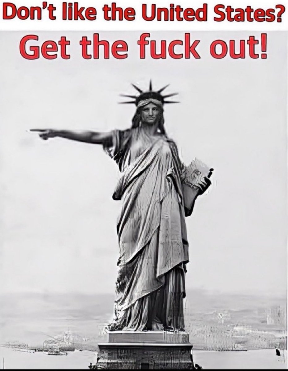 Simple. Love it or leave it. 🇺🇸